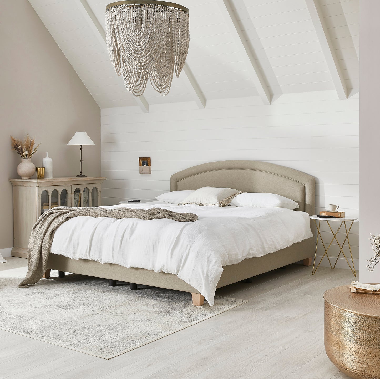 Eden Premium Upholstered Adjustable Bed With A Gel 1000 Pocket Sprung Soft Medium Feel Mattress VAT FREE