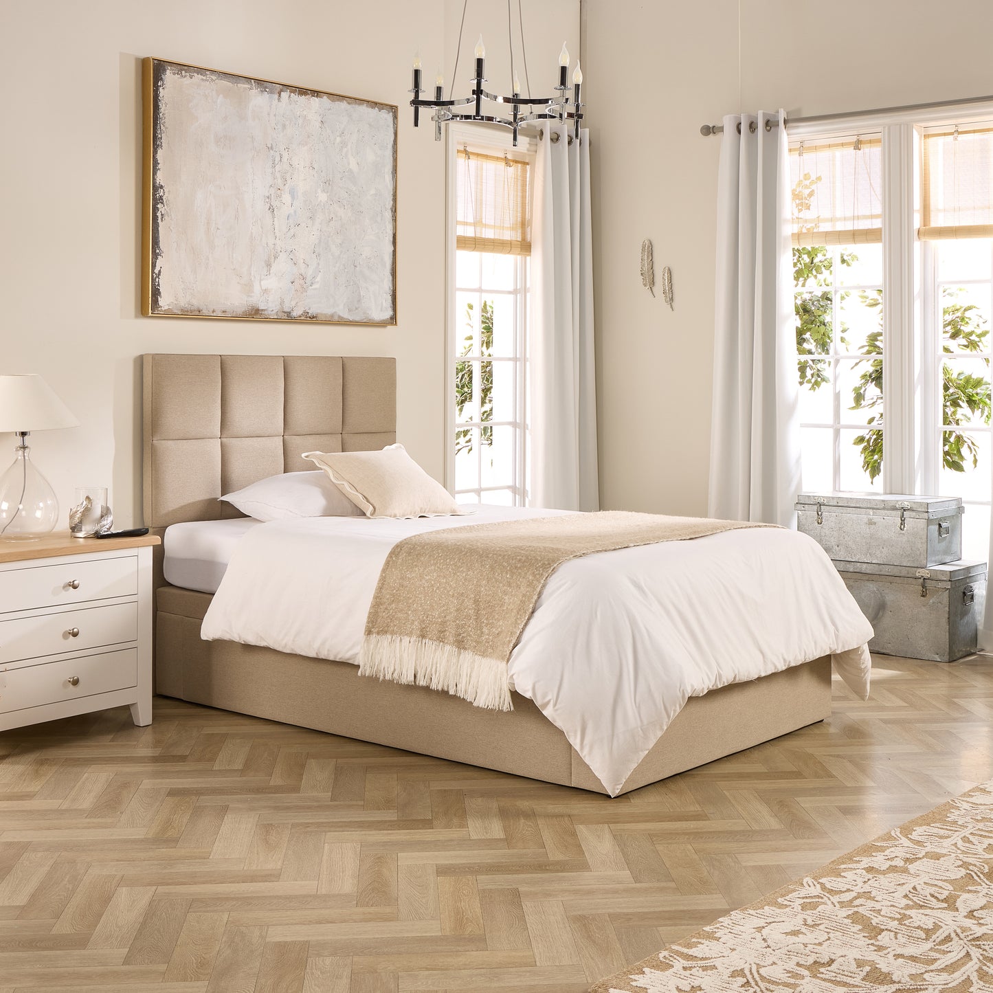 Opal Motion Divan Adjustable Bed With A Memory Foam Medium Firm Feel Mattress VAT FREE