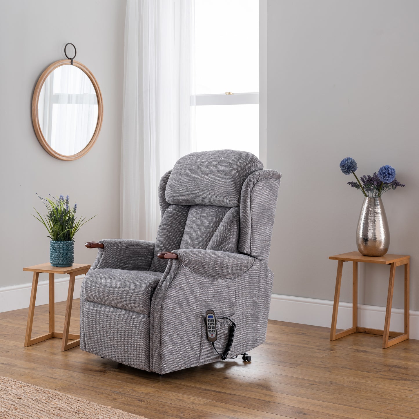 Celebrity Canterbury Fixed Fabric Armchair With Mammoth Foam
