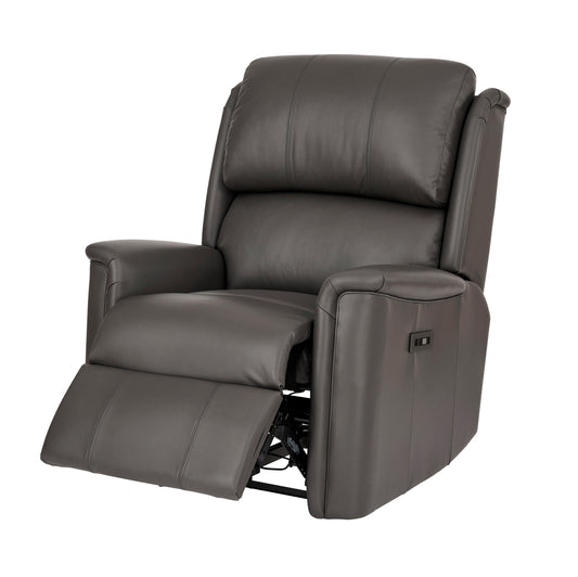 Celebrity Farndon Electric Powered Recliner Leather Armchair With Lumbar & Headrest Adjustment Option