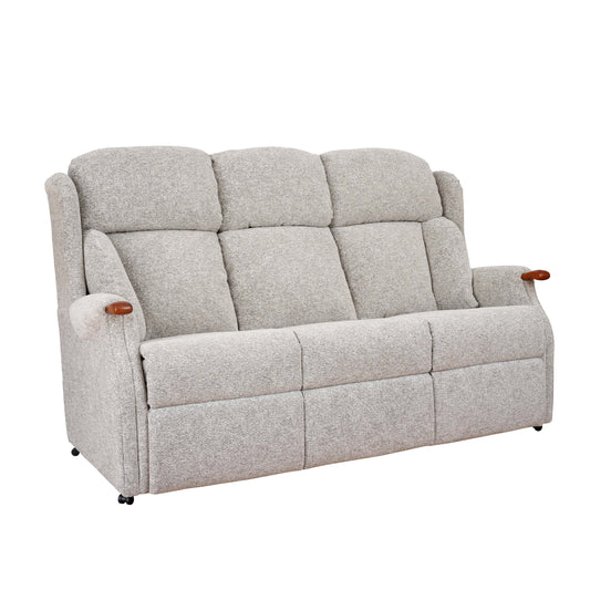 Celebrity Canterbury Fixed Fabric Three Seater Settee With Mammoth Foam