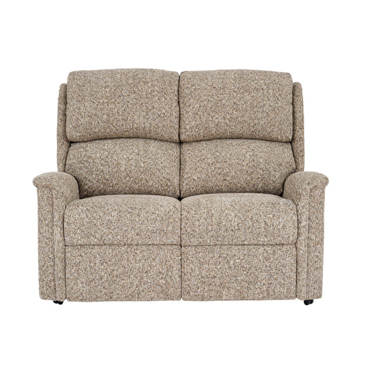 Celebrity Farndon Two Seater Settee Manual Reclining Fabric Sofa With Mammoth Foam