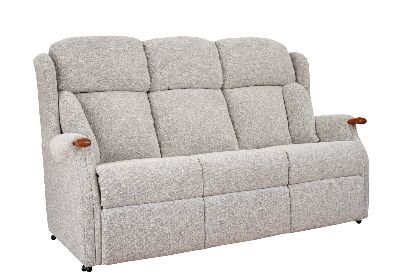 Celebrity Canterbury Fixed Fabric Three Seater Settee With Mammoth Foam