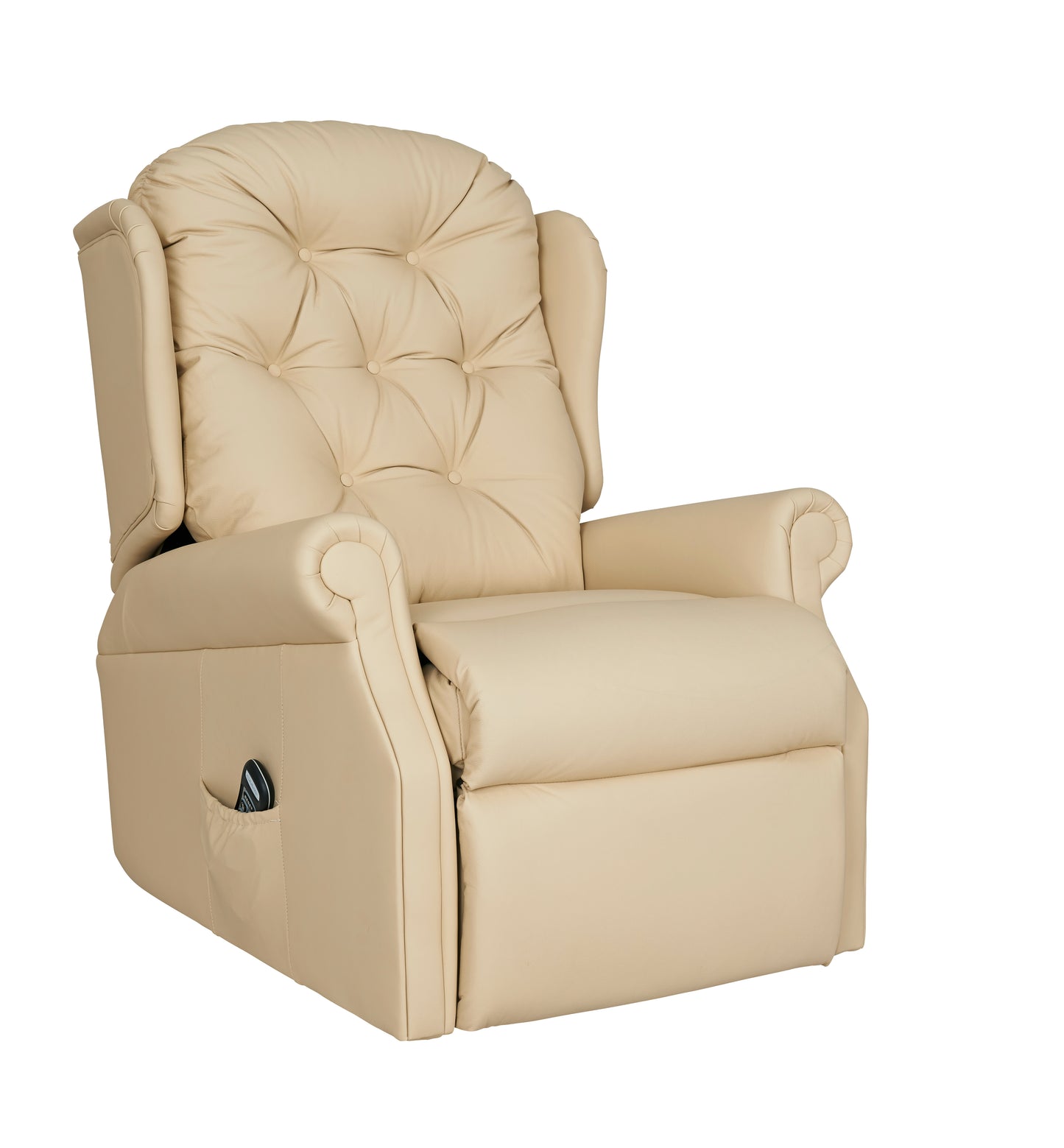 Celebrity Woburn Dual Motor Rise And Recliner Leather Armchair With Lumbar & Headrest Adjustment Option VAT FREE