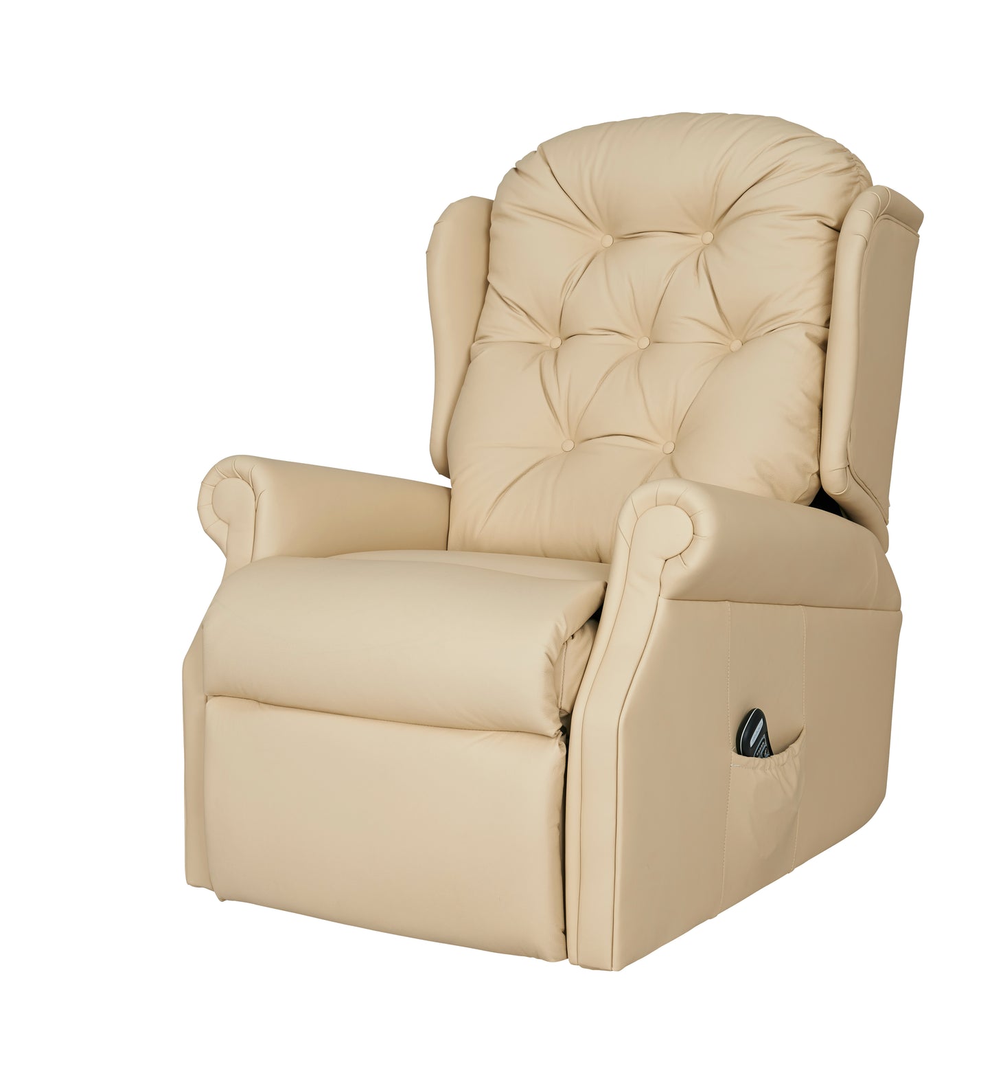 Celebrity Woburn Dual Motor Rise And Recliner Leather Armchair With Lumbar & Headrest Adjustment Option VAT FREE