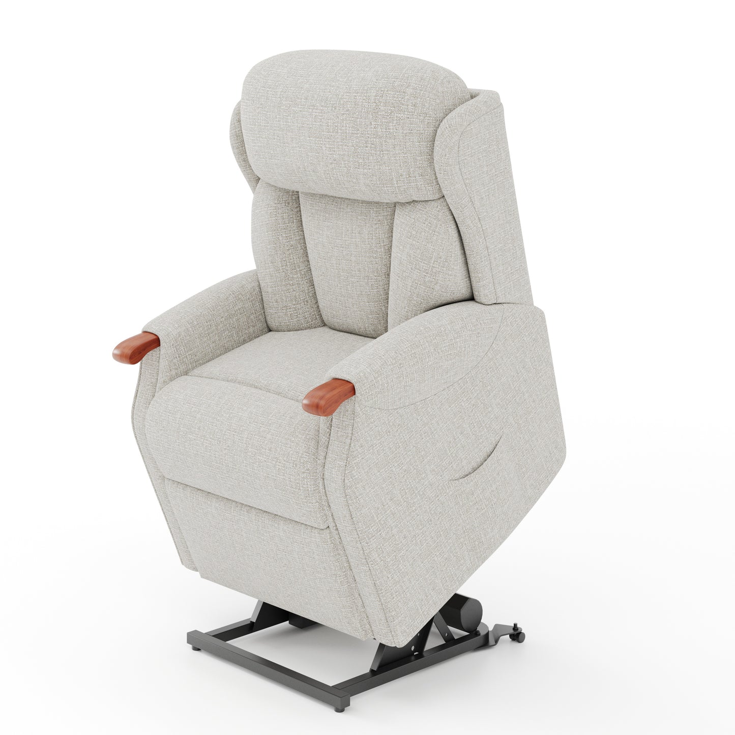 Express Delivery Celebrity Canterbury Dual Motor Rise And Recliner Fabric Armchair With Mammoth Foam VAT FREE