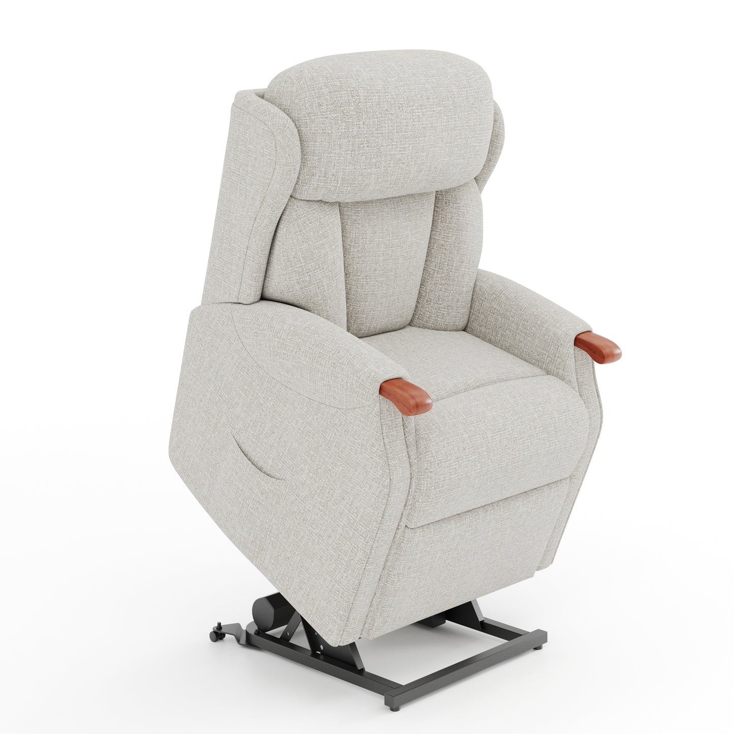Express Delivery Celebrity Canterbury Dual Motor Rise And Recliner Fabric Armchair With Mammoth Foam VAT FREE