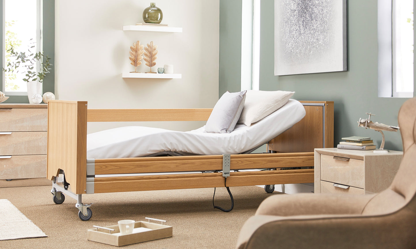 Profiling High Low Home Care Classic 3ft Single Adjustable Bed VAT FREE
