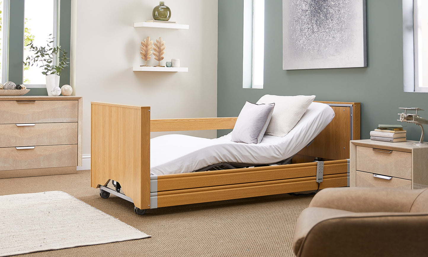 Profiling High Low Home Care Classic Low 3ft Single Adjustable Bed VAT FREE