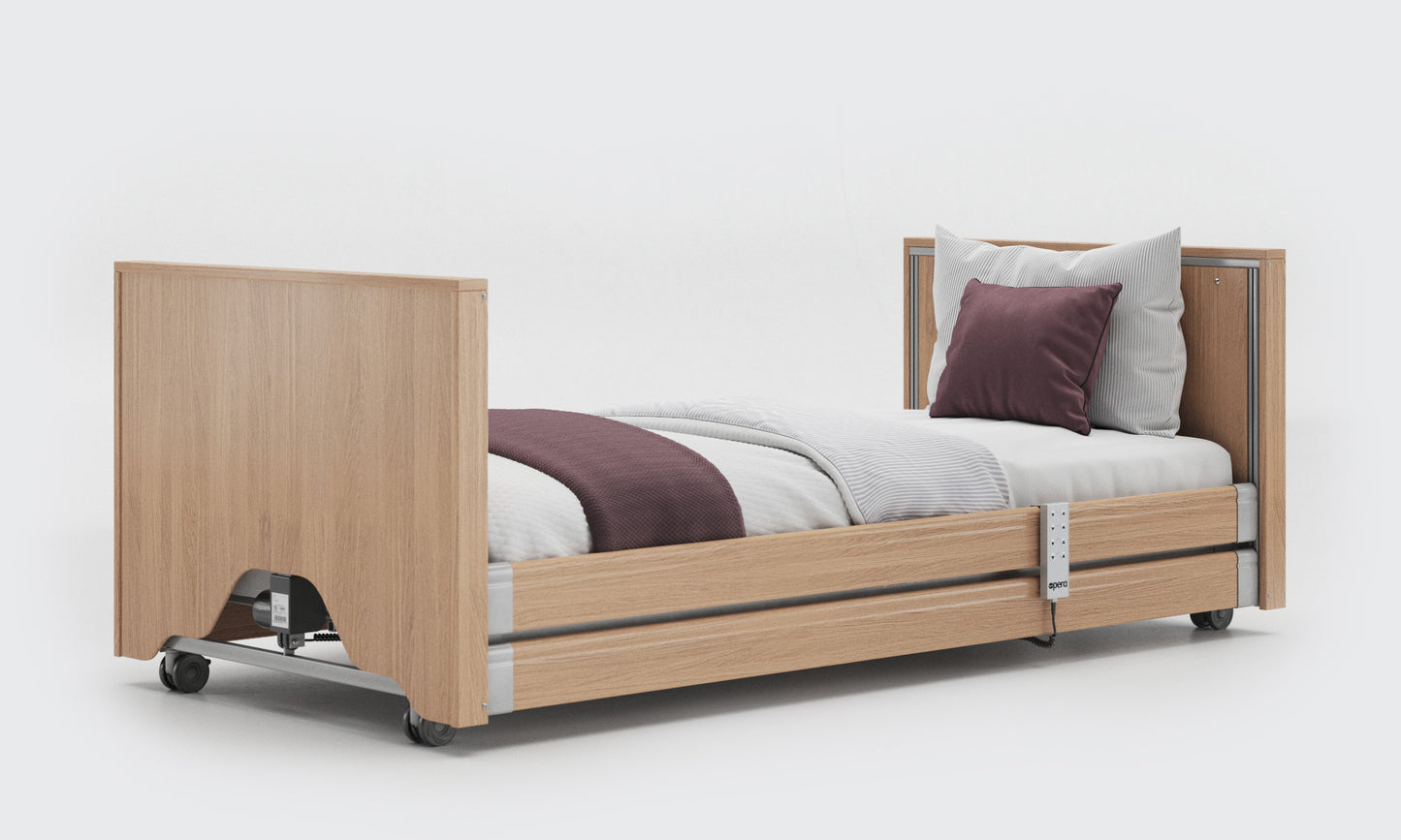 Profiling High Low Home Care Classic Low 3ft Single Adjustable Bed VAT FREE