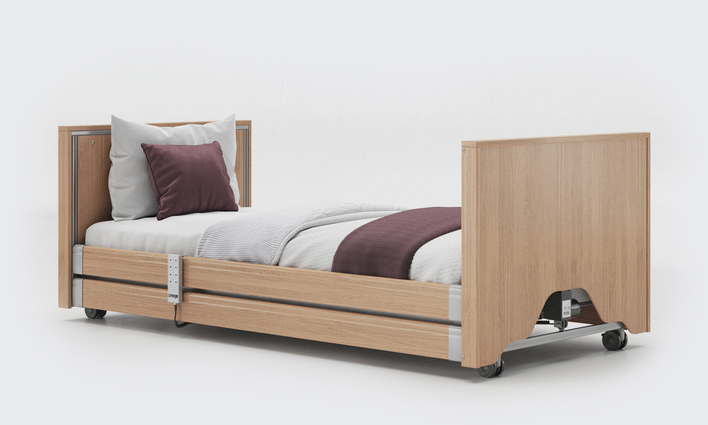 Profiling High Low Home Care Classic Low 3ft Single Adjustable Bed VAT FREE