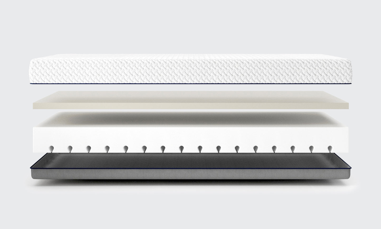 Memory Foam Medium Firm Feel Adjustable Bed Mattress VAT FREE