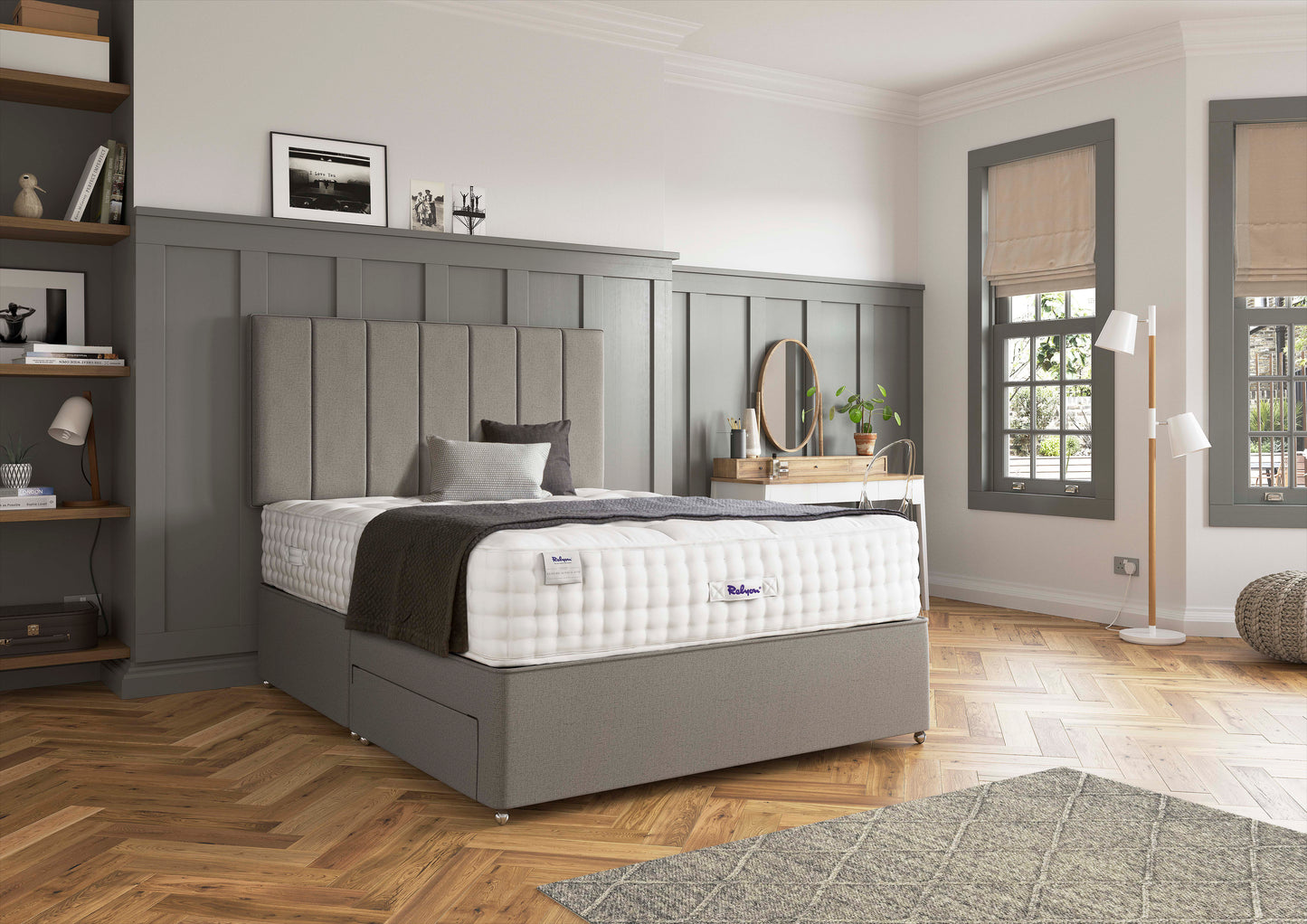 Relyon Luxury Alpaca 2550 Pocket Sprung Luxurious Hand Made Medium To Soft Feel Mattress