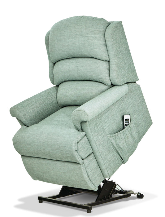 Sherborne Albany Cloud Comfort Triple Motor Fabric Rise And Recliner Armchair VAT FREE