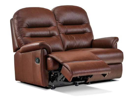 Sherborne Keswick Two Seater Manual Reclining Leather Sofa