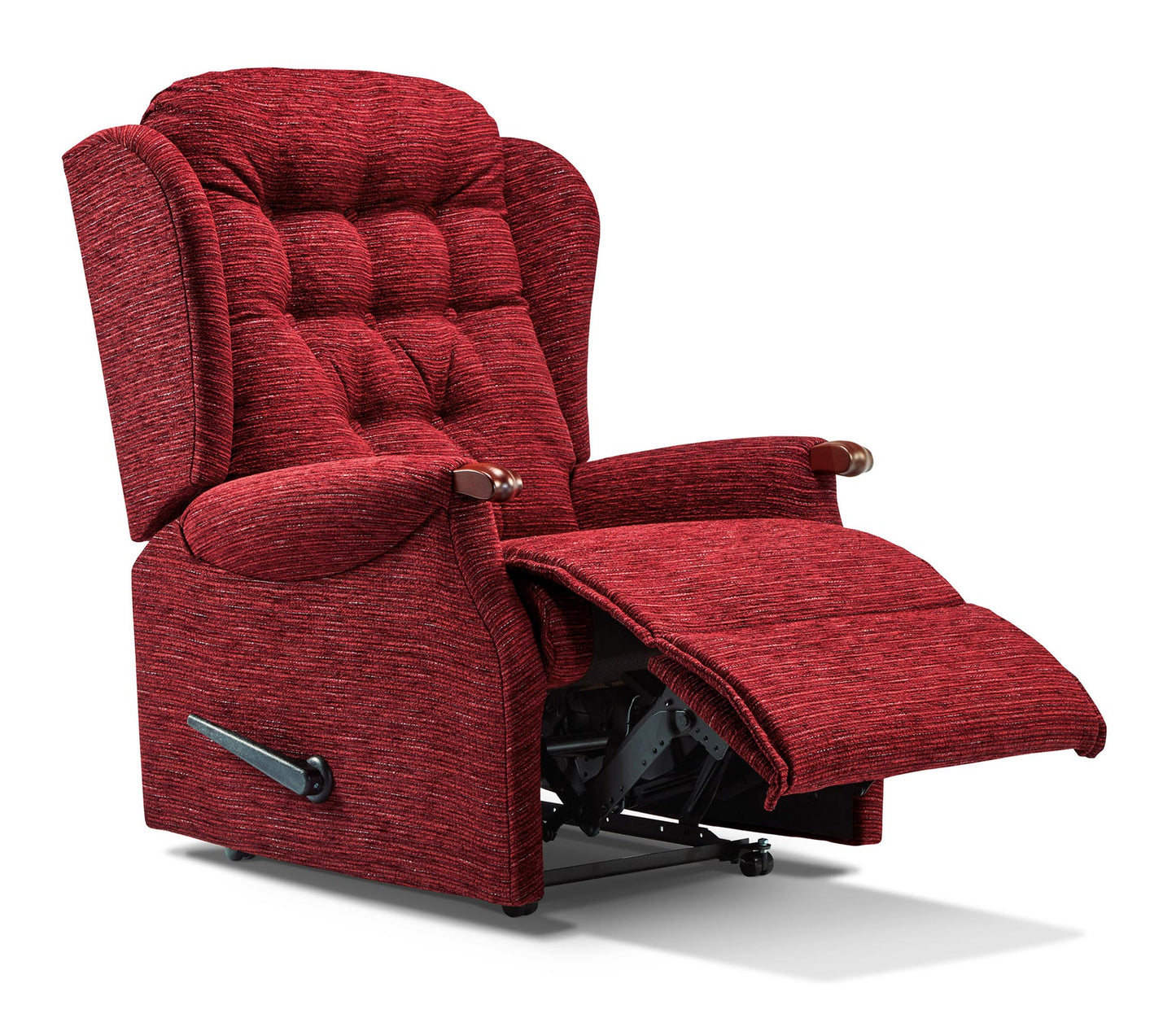 Sherborne Lynton Knuckle Single Motor Fabric Rise And Recliner Armchair VAT FREE