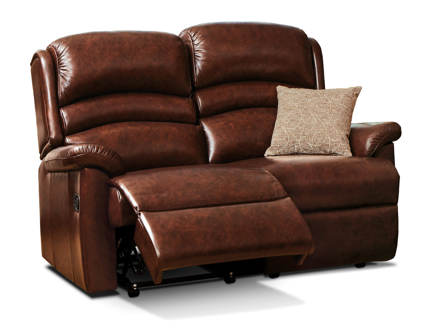 Sherborne Olivia Two Seater Manual Reclining Leather Sofa