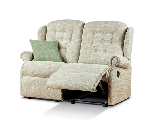 Sherborne Lynton Two Seater Manual Reclining Fabric Sofa