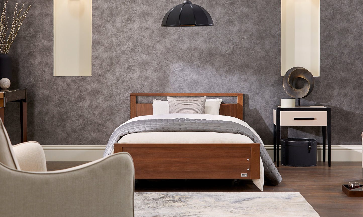 Signature Low Footboard Profiling High Low Home Care Adjustable Bed With A Choice Of Mattresses VAT FREE