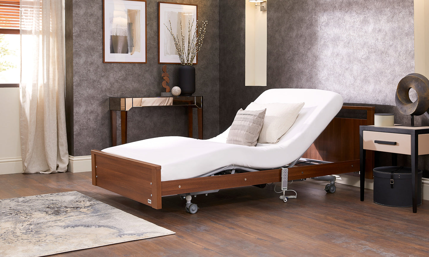 Signature Low Footboard Profiling High Low Home Care Adjustable Bed With A Choice Of Mattresses VAT FREE