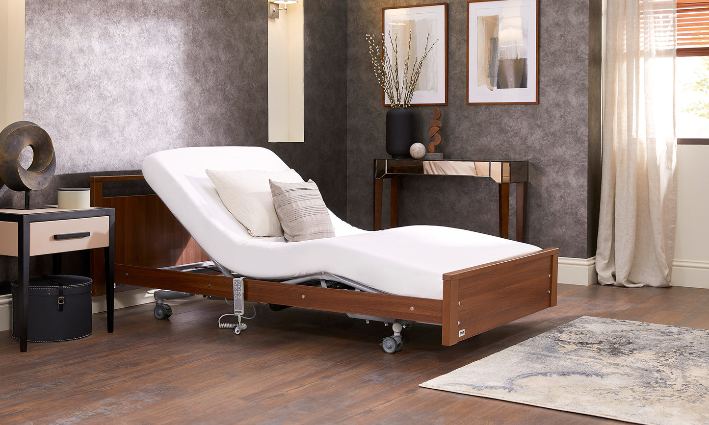 Signature Low Footboard Profiling High Low Home Care Adjustable Bed With A Choice Of Mattresses VAT FREE