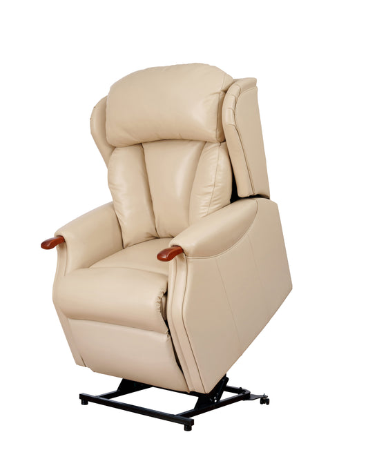 Celebrity Canterbury Cloud Zero Triple Motor Rise And Recliner Leather Armchair With Lumbar & Headrest Adjustment Option VAT FREE