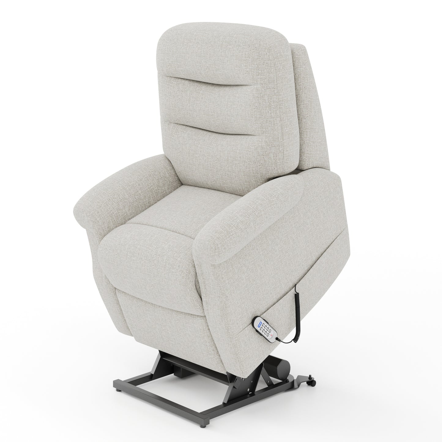 Express Delivery Celebrity Hollingwell Dual Motor Rise And Recliner Fabric Armchair With Mammoth Foam VAT FREE
