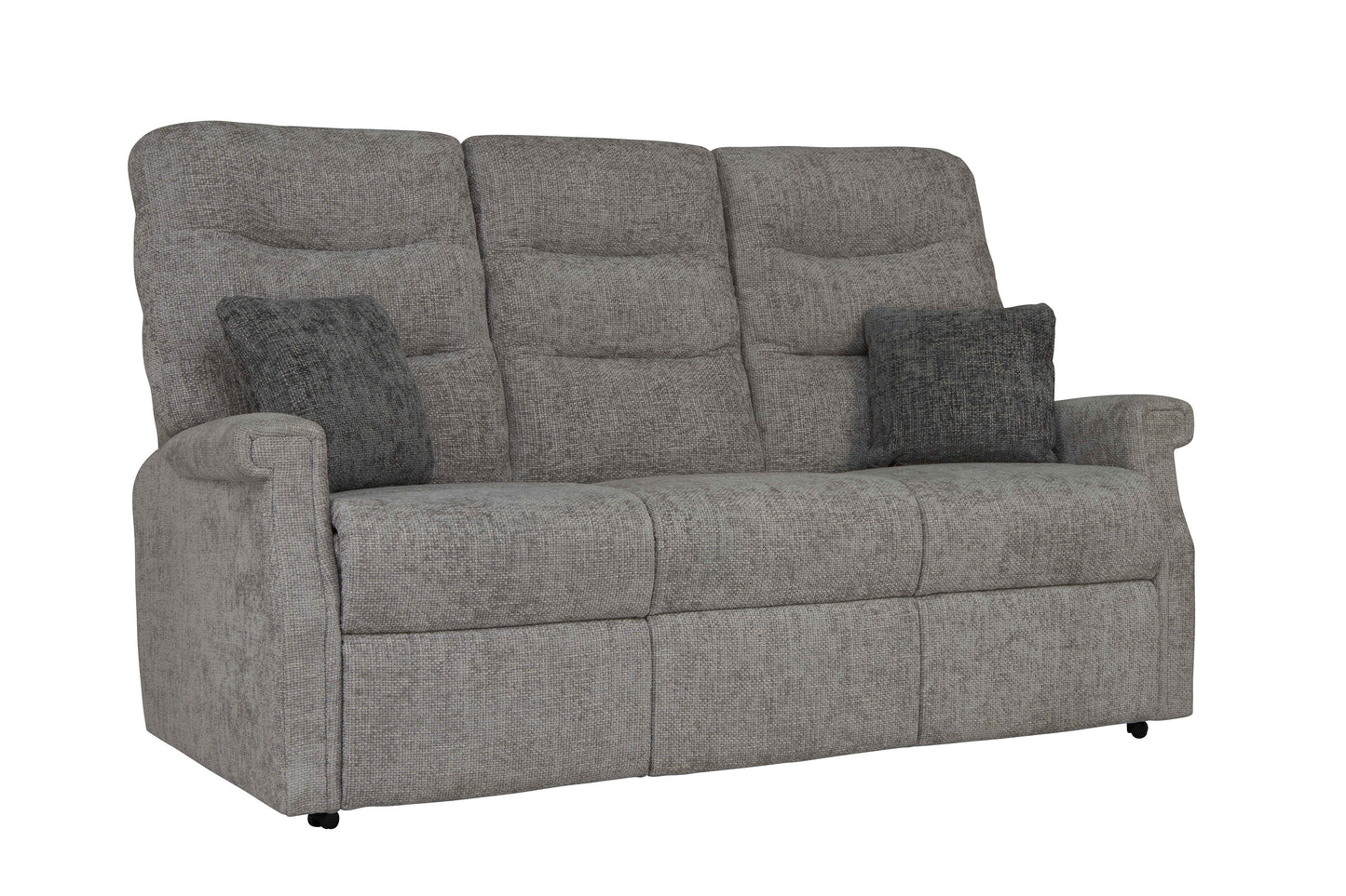 Celebrity Sandhurst Three Seater Settee Fixed Fabric Sofa With Mammoth Foam
