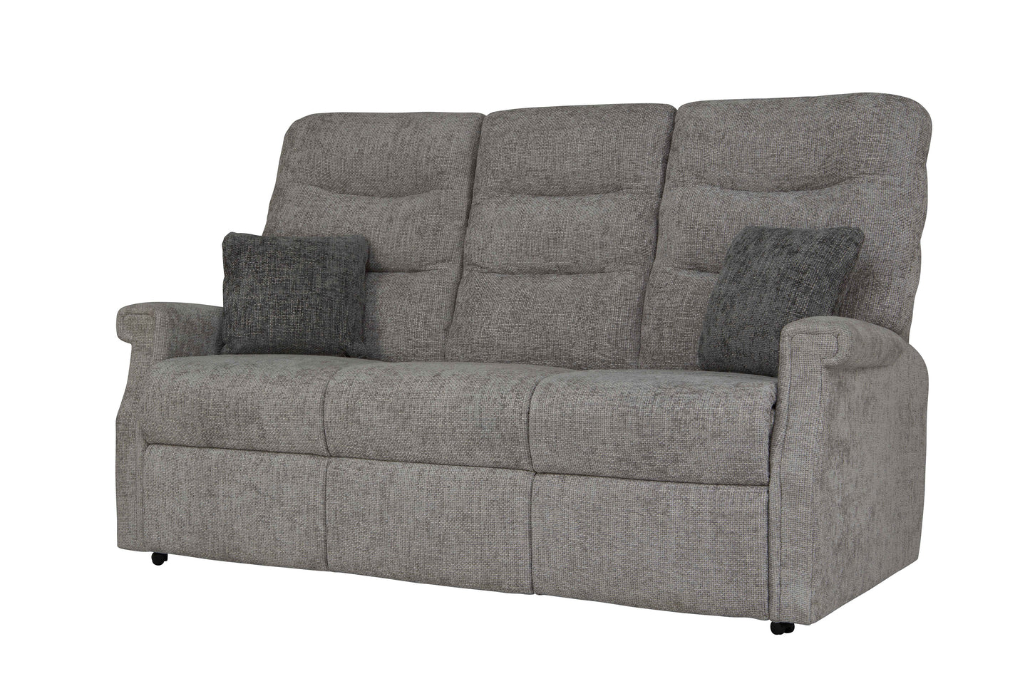 Celebrity Sandhurst Three Seater Settee Fixed Fabric Sofa With Mammoth Foam