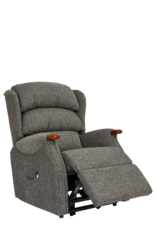 Celebrity Westbury Fabric Electric Recliner Armchair With Mammoth Foam & Lumbar & Headrest Adjustment Option