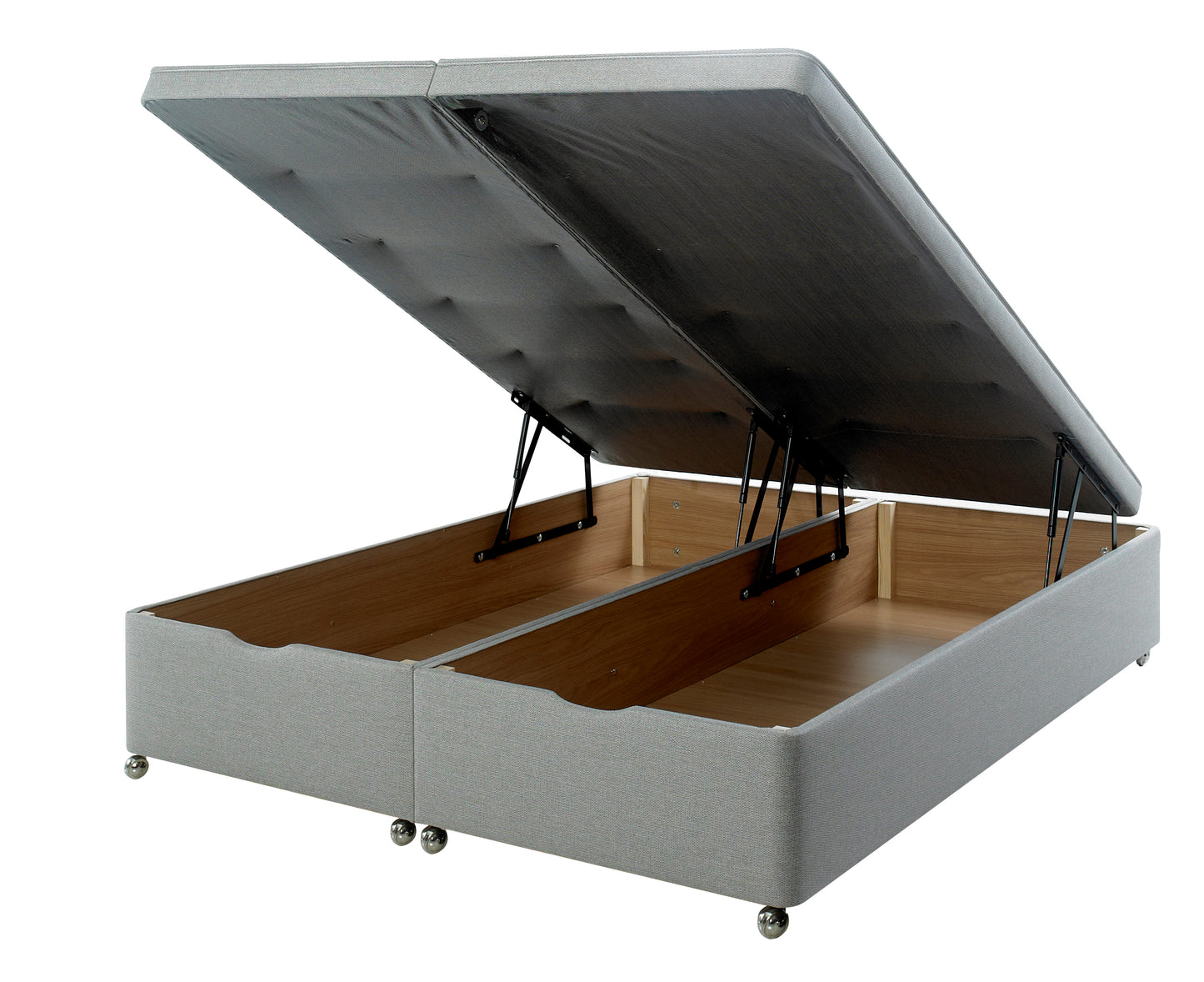 Dunlopillo Elite Comfort Pillow Top Premium Talalay Latex Ottoman Bed Set