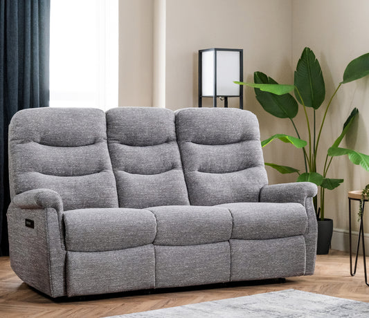 Celebrity Hollingwell Three Seater Settee Fixed Fabric Sofa With Mammoth Foam