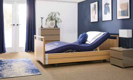 Signature 41 Stone Bariatric 4ft Small Double Profiling High Low Home Care Adjustable Bed VAT FREE