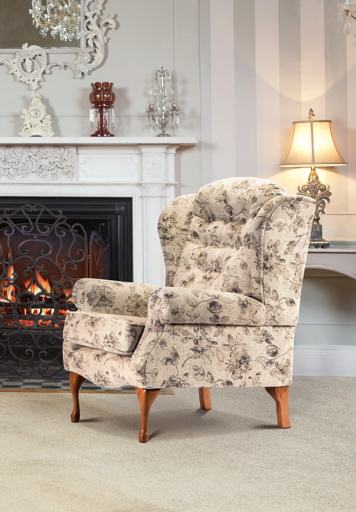 Sherborne Lynton Fabric Fireside Chair