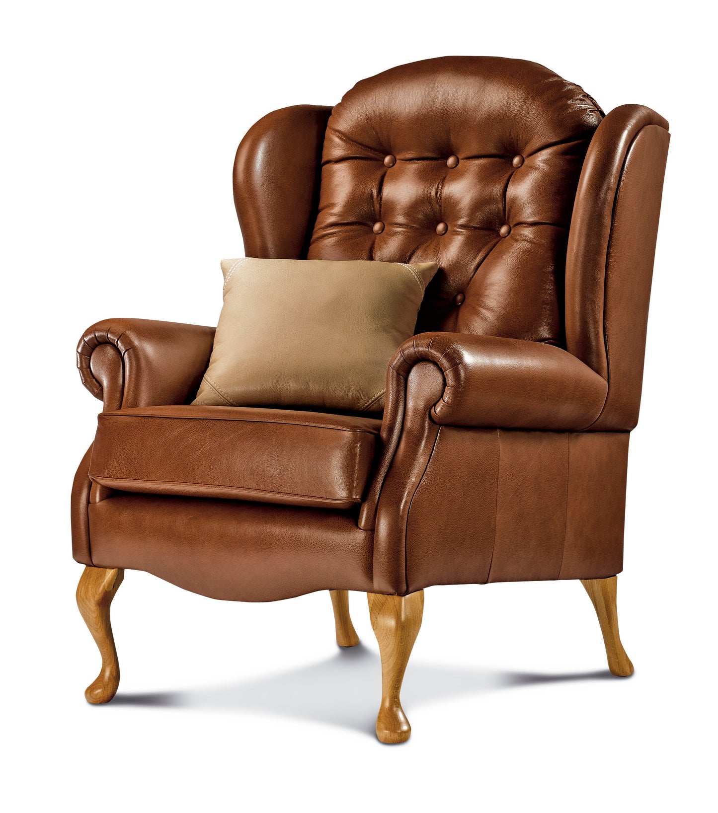 Sherborne Lynton Leather Fireside Chair