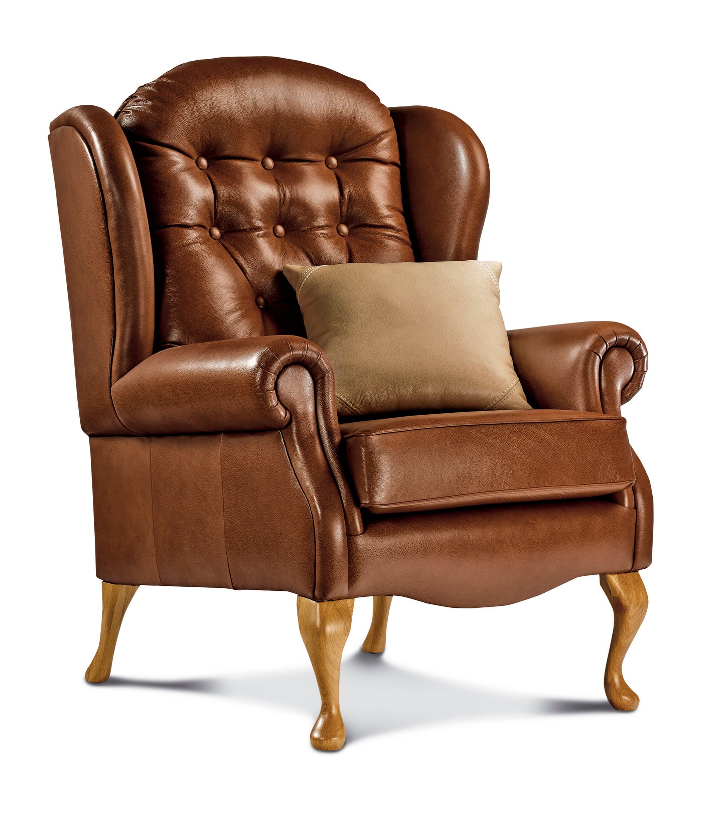 Sherborne Lynton Leather Fireside Chair