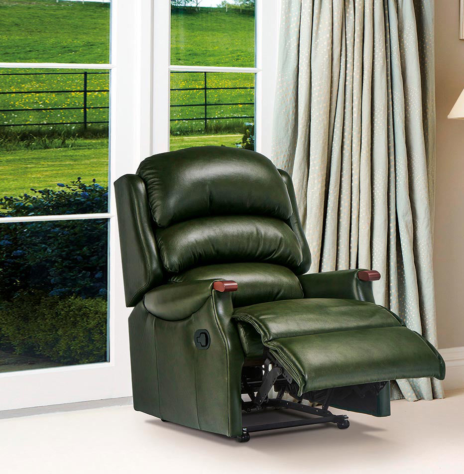 Sherborne Malham Electric Recliner Leather Armchair