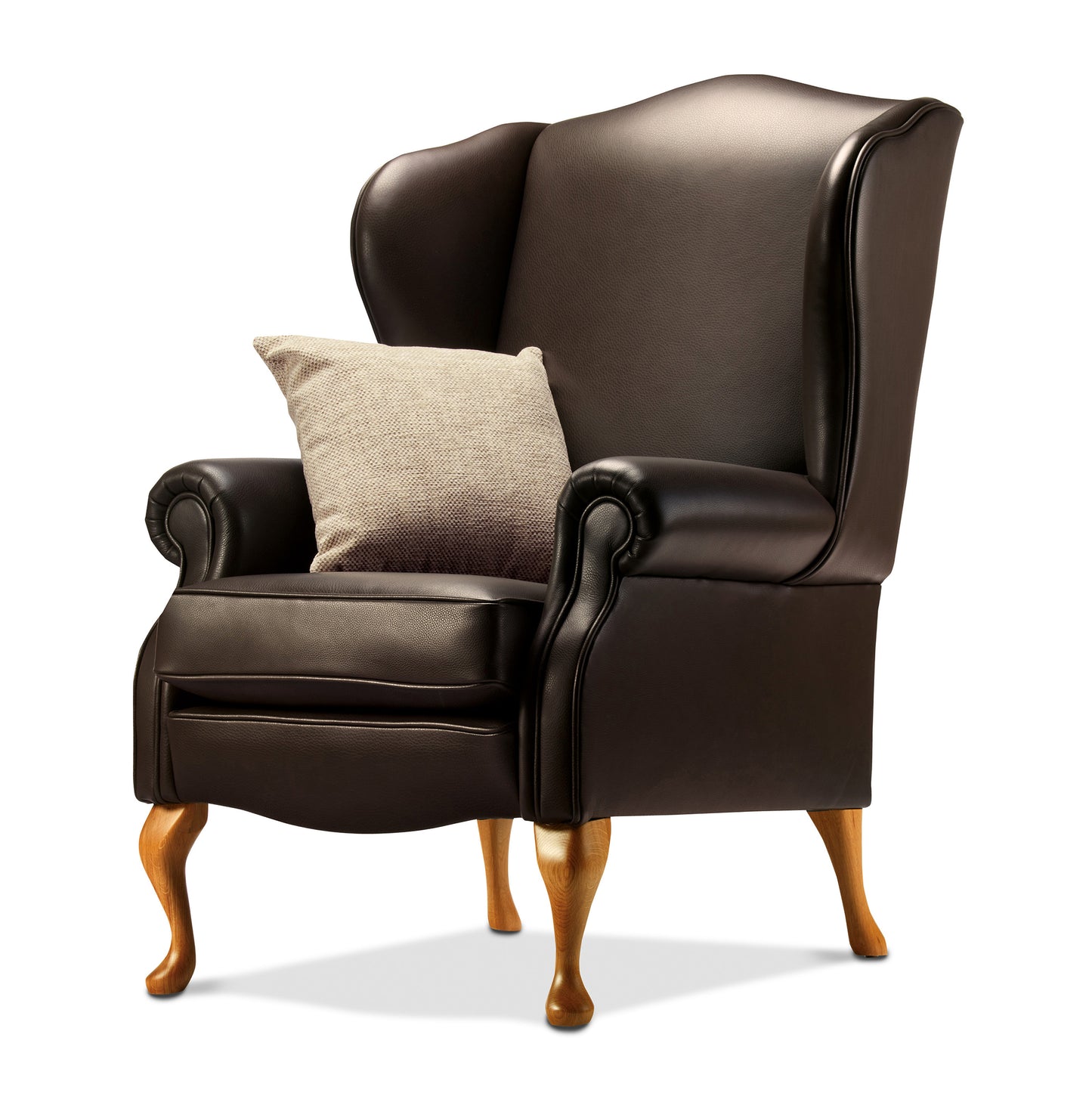 Sherborne Kensington Leather Fireside Chair