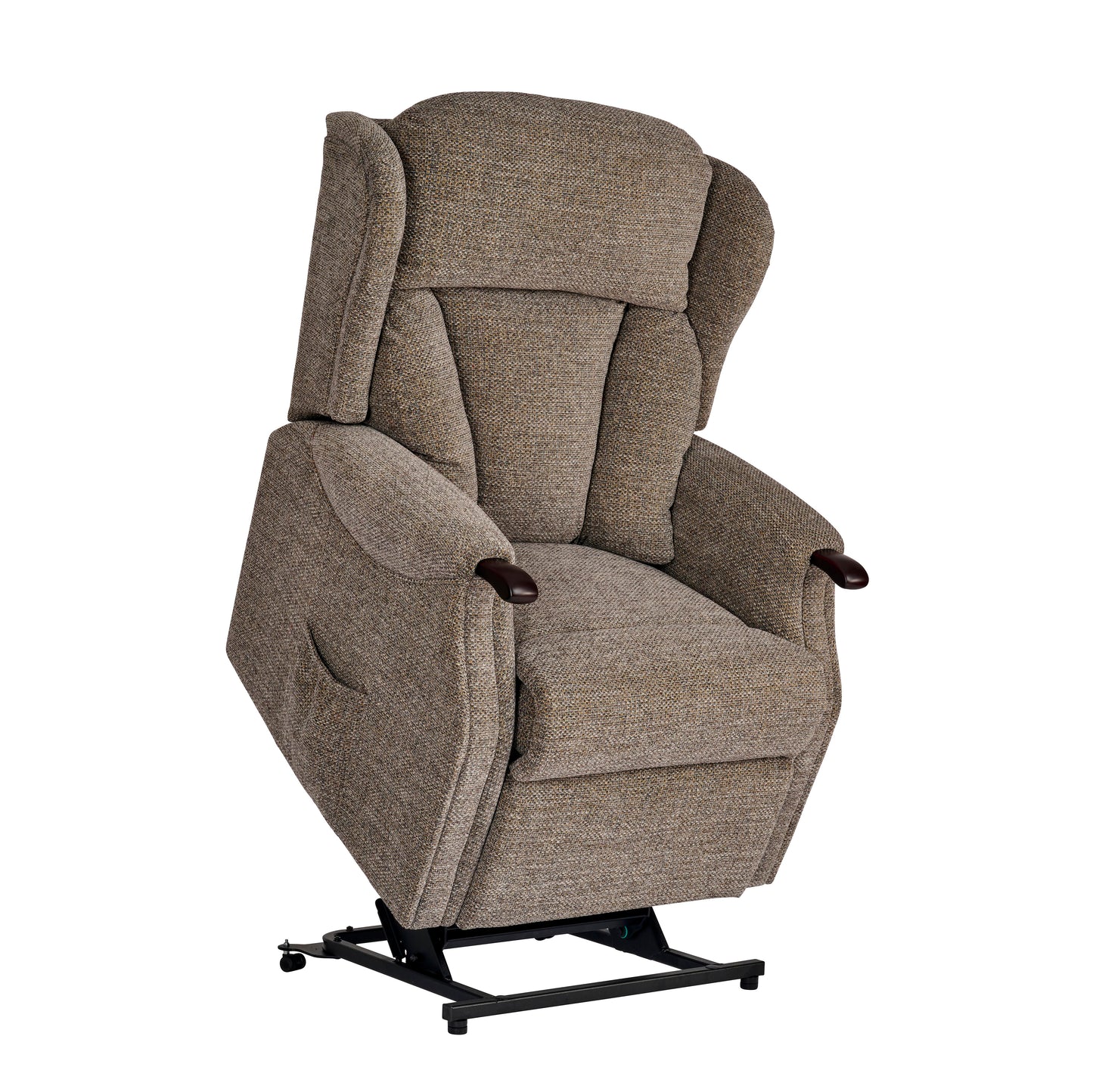 Celebrity Canterbury Dual Motor Rise And Recliner Fabric Armchair With Mammoth Foam & Lumbar & Headrest Adjustment Option VAT FREE
