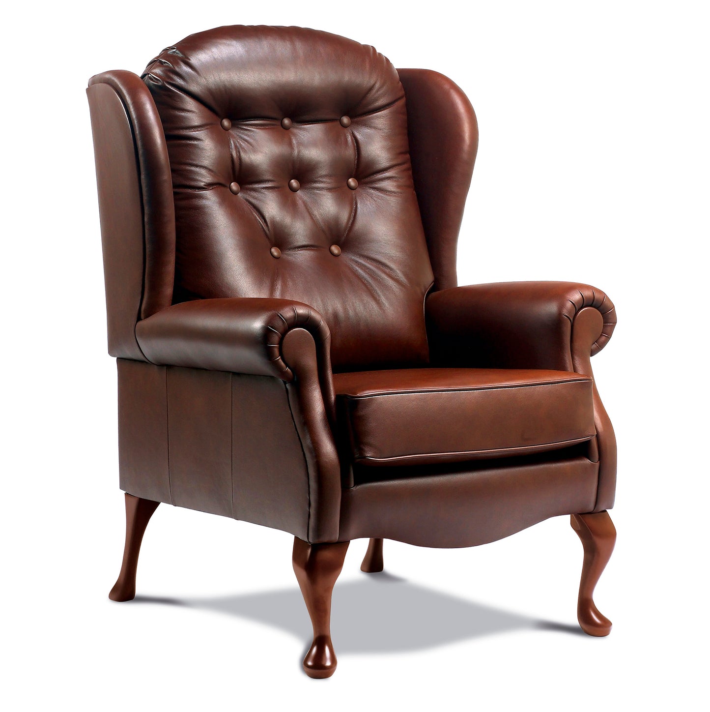 Sherborne Lynton Leather Fireside Chair