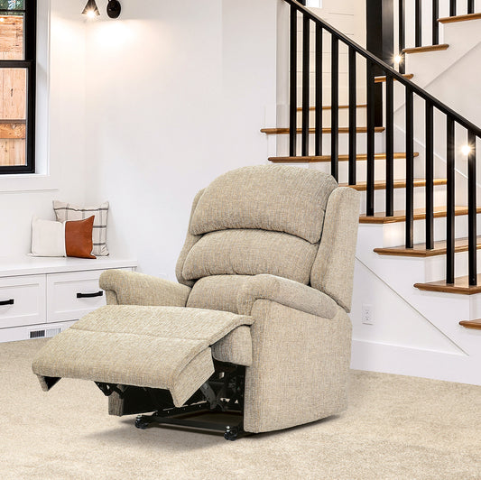 Sherborne Albany Electric Powered Recliner Fabric Armchair