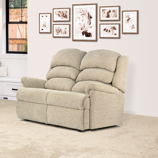Sherborne Albany Two Seater Fixed Fabric Sofa