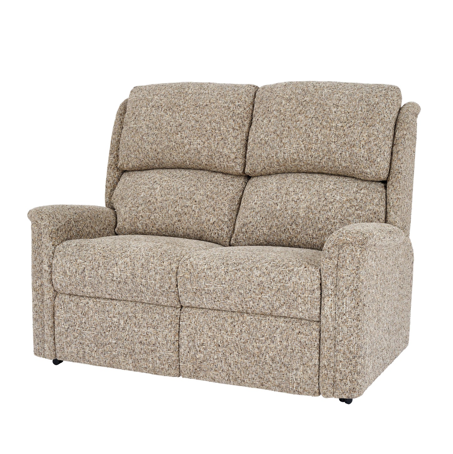Celebrity Farndon Two Seater Settee Electric Powered Reclining Fabric Sofa With Mammoth Foam & Lumbar & Headrest Adjustment Option