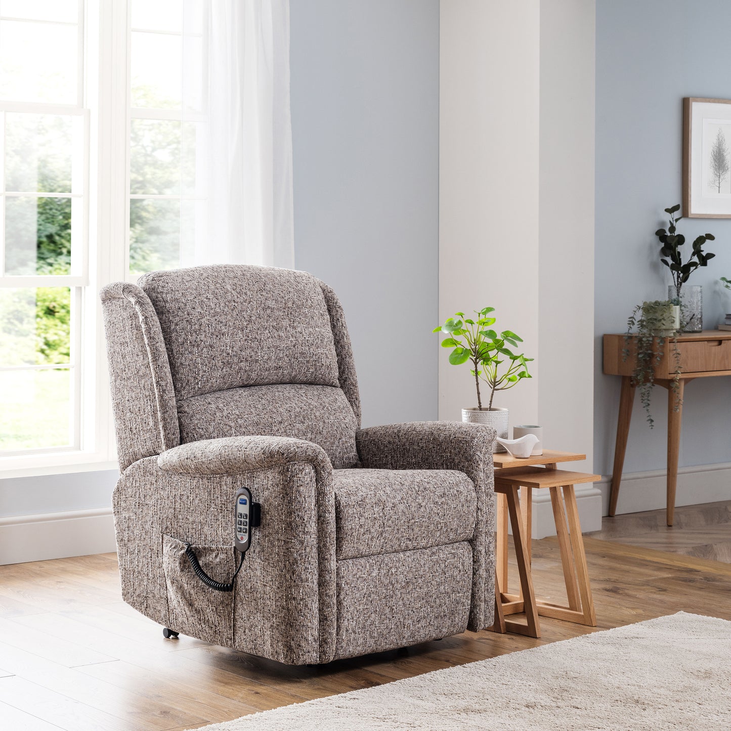 Celebrity Farndon Fixed Fabric Armchair With Mammoth Foam
