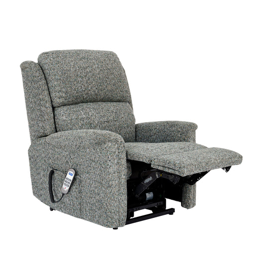 Celebrity Farndon Manual Recliner With Swivel Option Fabric Armchair With Mammoth Foam