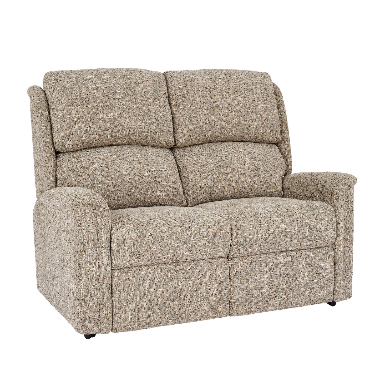 Celebrity Farndon Two Seater Settee Electric Powered Reclining Fabric Sofa With Mammoth Foam & Lumbar & Headrest Adjustment Option