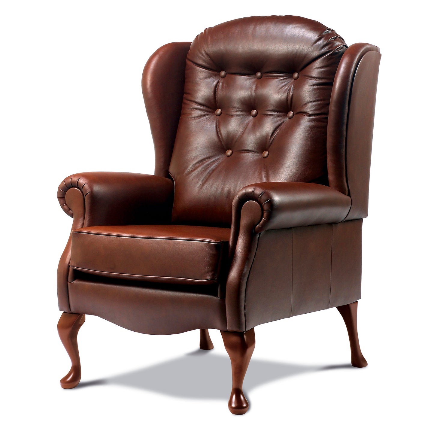 Sherborne Lynton Leather Fireside Chair